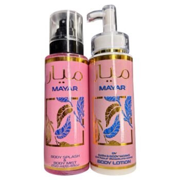 مجموعه العروسة ( لوشن + اسبلاش ) ميار فانيلا