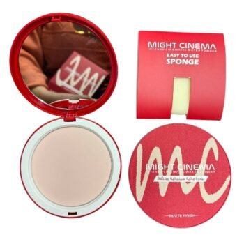 بودره مائيه مايت سينما + إسفنجه