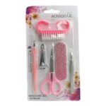 طقم مانكير وباديكير 6 قطع