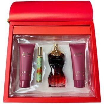 بوكس جان بول لا بيل مستوود 4 قطع + شنطه