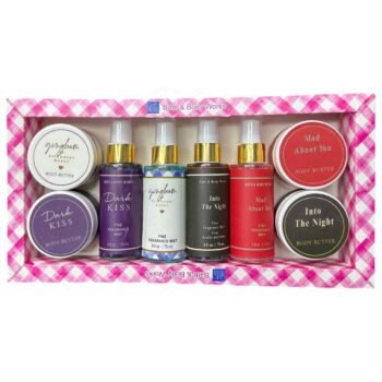 بوكس باث اند بادي 8 قطع ( 4 اسبلاش + 4 مخمرية )