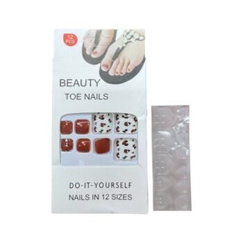 علبه أظافر قدم 10 قطع + دابل فيس 07