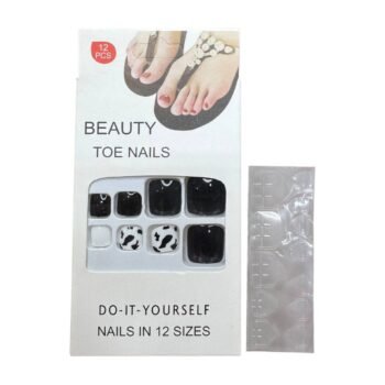 علبه أظافر قدم 10 قطع + دابل فيس 015