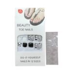 علبه أظافر قدم 10 قطع + دابل فيس 02