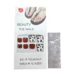 علبه أظافر قدم 10 قطع + دابل فيس 019