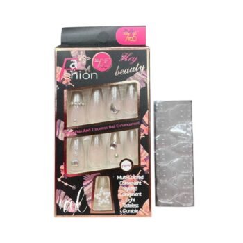 علبه أظافر يد 12 قطعة + دابل فيس 04