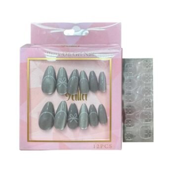 علبه أظافر كروم فيكونة يد 12 قطعة + دابل فيس 05