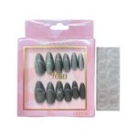 علبه أظافر كروم فيكونة يد 12 قطعة + دابل فيس 07