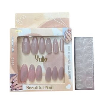 علبه أظافر كروم يد 12 قطعة + دابل فيس 012