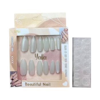 علبه أظافر كروم يد 12 قطعة + دابل فيس 02