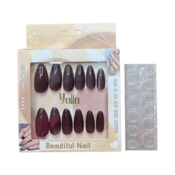 علبه أظافر كروم يد 12 قطعة + دابل فيس 06