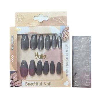 علبه أظافر كروم يد 12 قطعة + دابل فيس 010