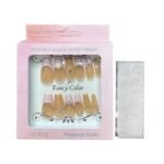 علبه أظافر اكريليك يد 12 قطعة + دابل فيس 08