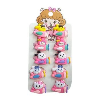 كارت توك أطفالي كوري 10 قطع بينك