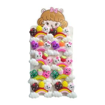 كارت توك أطفالي كوري 10 قطع قوس قزح