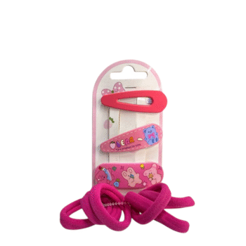 كارت توك أطفالي 9 قطع فوشيا