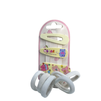 كارت توك أطفالي 9 قطع أبيض