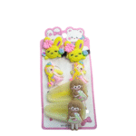 كارت توك أطفالي استك وكلبس 6 قطع صفرا