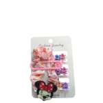 كارت توك أطفالي 8 قطع بينك