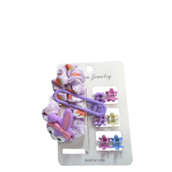 كارت توك أطفالي 8 قطع بنفسجي