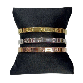 طقم اساور كارتير استانلس 3 قطع