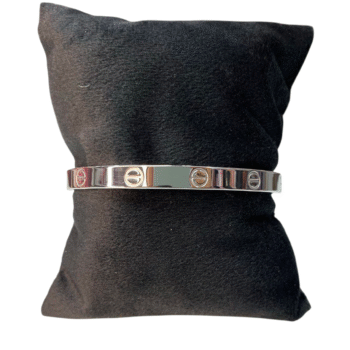 اساورة كارتير فضي استانلس