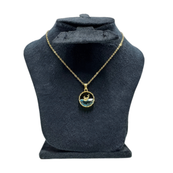 سلسلة دولفين استانلس ذهبي