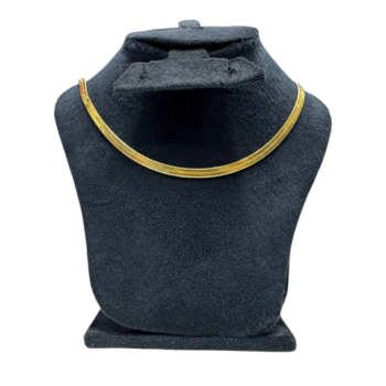 سلسلة دهر حية استانلس ذهبي