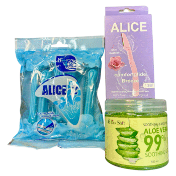 مجموعة الشيفنج ( للبشره + الجسم )