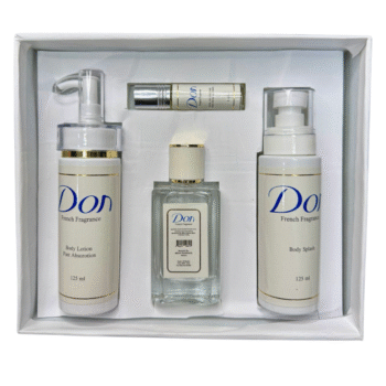 بوكس عطر دون الفرنسي 4 قطع + شنطة هدايا