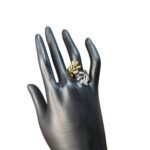 خاتم استانلس بيور ميكس دهبى وفضى