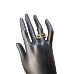 خاتم استانلس بيور ميكس دهبى وفضى