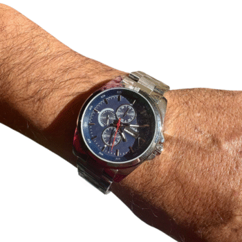 ساعة رولكس معدن كود 136 + علبه مجانية