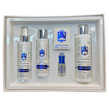 بوكس مسك القرشي الأبيض 5 قطع