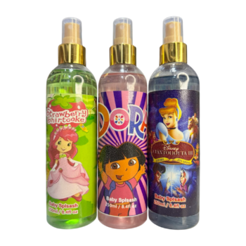 مجموعه اسبلاشات أطفالي بناتي 3 روائح