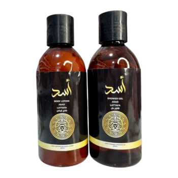 مجموعه  أسد شاور جل + بادي لوشن 250ملي